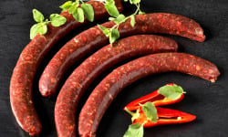 Bisons d'Auvergne - MERGUEZ 100% Viande de Bison douces et parfumées