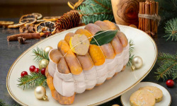 Maison Lascours - [Précommande] Rôti de Pintade Fermière farce au Foie Gras - 1kg