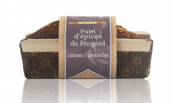 Invitation au Délice - Pain d'épices du Périgord Citron Pistache