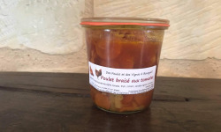 Des Poules et des Vignes à Bourgueil - Poulet Braisé Aux Tomates