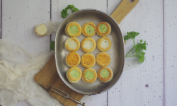 Limero l'Escargot Mayennais - Assiette De 12 Mini Bouchées D'escargots Gros Gris FRAIS Garnies Aux 3 Beurres - Lot De 5