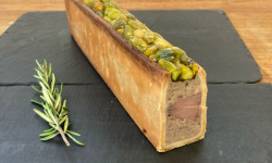 Elevage Les Blancs de l'Ouest - Mini pâté en croûte - Canard pistaches - 20 tranches