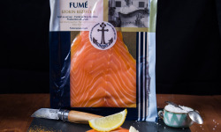 ONAKE - Le Fumoir du Pays Basque - Tranches de Saumon Écossais, Fumé au Bois De Hêtre - 4 Pers x6