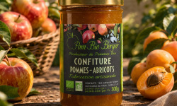 Pom Bio Berger - Confitures Pommes-Abricots Bio