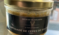 Délices de Sologne - Tartinade de Cèpes de Sologne