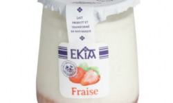 Bastidarra - Ekia - Yaourts bi couche Fraise - 4 Pots