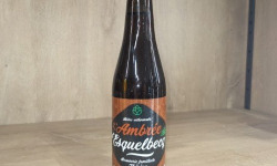 Ferme Joos - L'Ambrée d'Esquelbecq BIO - Bière artisanale de la brasserie Thiriez 33 cl