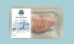 La Paysanne des Mers - Filets de julienne sans flanc - 200g - lot de 6