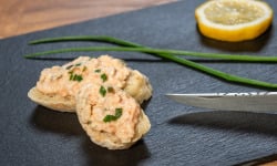 Pisciculture des eaux de l'Inval - Rillettes de truite fumée fraîche 150 gr