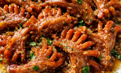 Des Poules et des Vignes à Bourgueil - Crêtes de coq/ poule cuites