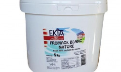 Bastidarra - Ekia - FROMAGE ARTISANAL BLANC CAMPAGNE SEAU 5KG