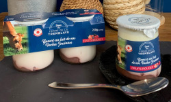 Ferme de La Tremblaye - 2 yaourts Fruits rouges