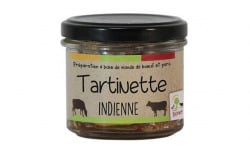 Ferme Bichet - Tartinette abricots/curry 90g