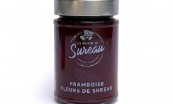 La Maison du Sureau - Confiture de framboise et de fleurs de sureau - 220g