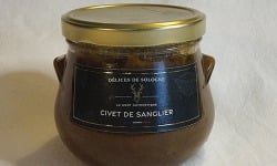 Délices de Sologne - civet de sanglier - 750g