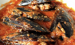 L'OLIVERAIE DU COUDON - MOULES FARCIES SETOISE # SELECTION PRESTIGE  # 1500ML - format familial # Net 1350 gr