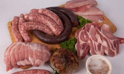 La Ferme du Louvier - CAISSETTE "La Bonne affaire" 8kg de porc élevé en plein air