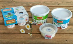 Ferme du Moulinet - Assortiment NATURE HVE : 24 yaourts étuvés, 4 fromages blancs