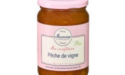 Muroise et Compagnie - Confiture de Pêche de Vigne Bio - 350 gr