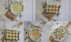 Limero l'Escargot Mayennais - Assortiment d'escargots : Lot de 5 Assiettes de 12 Escargots gros gris (feuilletés, crouskis, coquilles)