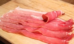 Les Jambons de Lessay - Jambon fumé - 4 tranches avec couenne 120g