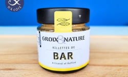 La Criée d'à Côté - Rillettes de Bar - Groix et Nature - 100g