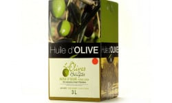 Les amandes et olives du Mont Bouquet - Huile d'olive Picholine 3 litres