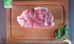 Ferme GAEC Côte Pardin - [SURGELE] 1 kg Rôti épaule ou collier de Veau BIO Race Aubrac