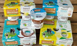 Ferme du Moulinet - 24*Yaourt fermier étuvé (ferme) au lait frais de nos vaches*125g - Nature, Vanille, Citron, Coco