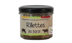 Ferme Bichet - Rillettes de bœuf BIO 90g