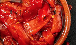 L'OLIVERAIE DU COUDON - Préparé de poivrons rouges braisés 350g