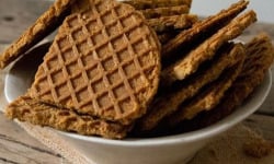 L'Atelier Contal - Paysan Meunier Biscuitier - Gaufrettes sablées pure farine de lentilles vertes - 150g