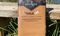 Rivesaline - Terre Saline - Chocolats lait crème caramel 100g