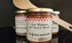 La Ferme Enchantée - Sauce Bolognaise à la viande d'autruche - Riche en viande