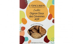 L'Epicurien - Biscuit Apéritif - Sablés Oignon Doux des Cévennes AOP -120g