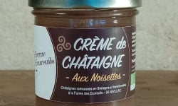 La Ferme des Ecureuils - Crème de châtaignes Bio aux noisettes – 220g