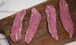 Ferme de Pleinefage - Aiguillettes de canard - 24kg en paquet de 1kg