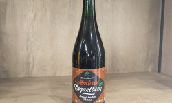Ferme Joos - L'Ambrée d'Esquelbecq BIO - Bière artisanale de la brasserie Thiriez 75 cl