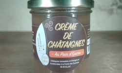 La Ferme des Ecureuils - Crème de châtaignes Bio au pain d’épices– 220g