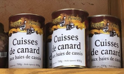 Ferme de Pleinefage - Cuisses de canard aux Baies de Cassis (4 cuisses)  - Verrine de  750g