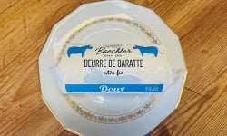 Ferme Sereine en Périgord - Beurre BAECHLER de Baratte – pasteurisé DOUX à 82% de MG - 250g - Extra fin