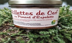 La Ferme de l'Etang - Rillettes de cerf au piment d'Espelette