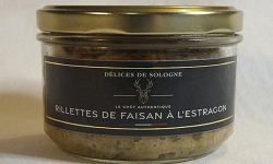Délices de Sologne - Rillette de faisan  - 185g