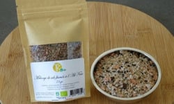 TK Bio - The Kefir et Kombucha Compagnie - Mélange de Sels fumés à l’ail noir BIO 75 gr