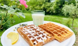 Ferme Sereine en Périgord - lot de 12 GAUFRES recette de BRUXELLES, déjà cuites, surgelés