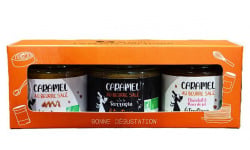 Biscuiterie des Vénètes - Coffret mini pots de caramel au beurre salé
