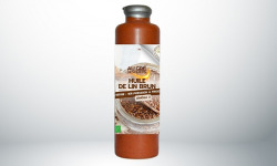 Adal Terra - Huile Vierge Gastronomique de Lin Brun Biodynamique 1L