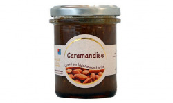 Les amandes et olives du Mont Bouquet - Caramandise 200 g - Pâte à tartiner caramel et amandes