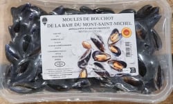 Saint Kerber - Cancale - Moules de bouchot AOP  barquette 1,4kg