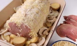 La Ferme du Louvier - Rôti Orloff 800g de porc élevé en plein air